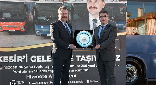 Toplu Ulaşımda Dünya Markası Iveco Bus Balıkesir’den Türkiye’de