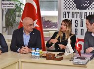İyi Parti Ataşehir Adayı Ali Coşkun ADD Ataşehir Şubesini Ziyaret Etti