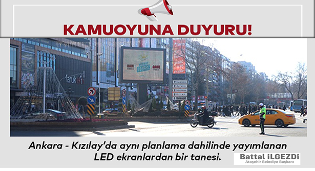 Ataşehir Belediyesi’nde Billboard Yayınları İddialarına Yanıt Geldi