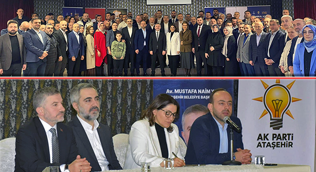 Ak Parti Ataşehir Adayı Mustafa Naim Yağcı Yol Arkadaşlarıyla Buluştu