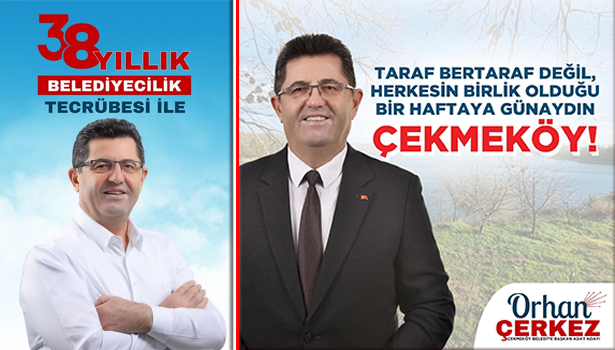 Orhan Çerkez, CHP Çekmeköy Başkan Adayı Olarak Belirlendi