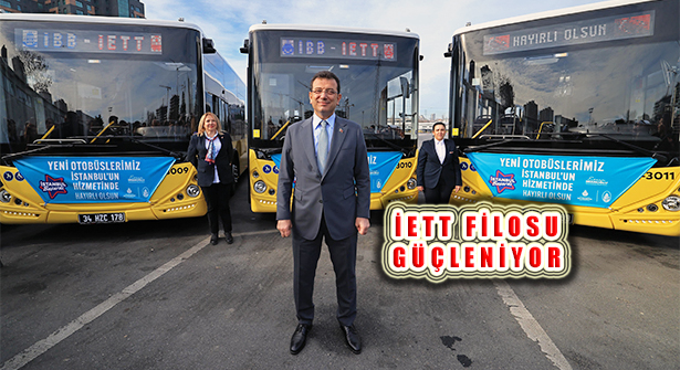 İETT Filosu Güçleniyor, 150 Otobüs İstanbul’a Kazandırdı