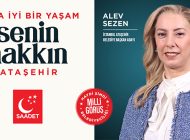 Saadet Partisi Ataşehir’e Kadın Belediye Başkan Adayı Alev Sezen