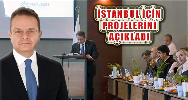 Memleket Partisi İstanbul Büyükşehir Adayı Hacıgüzeller Projelerini Anlattı
