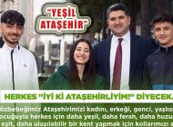 CHP Ataşehir Adayı Onursal Adıgüzel ‘in Vizyon Projesi: ‘Yeşil Ataşehir’