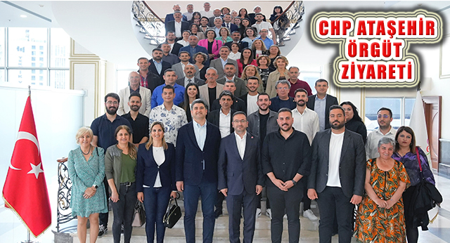 CHP Ataşehir Örgütünden Onursal Adıgüzel’e ‘Hayırlı Olsun’ Ziyareti