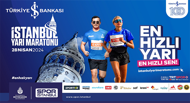 Türkiye İş Bankası 19. İstanbul Yarı Maratonu Pazar Günü Koşuluyor