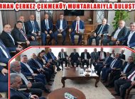 Çekmeköy Muhtarlarından Başkan Orhan Çerkez’e Ziyaret