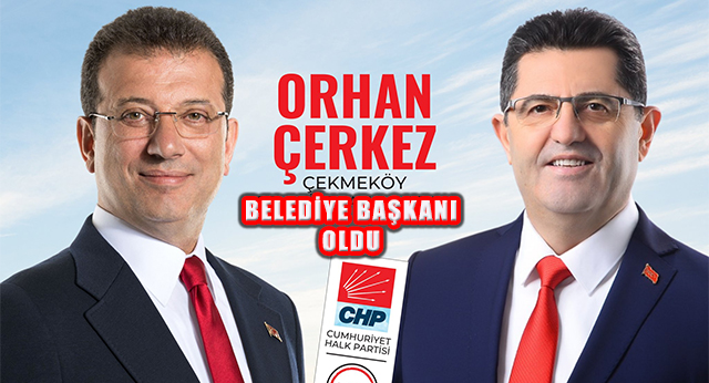 Çekmeköy Belediye Başkanlığını Orhan Çerkez Aldı