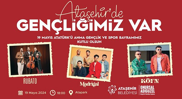 19 Mayıs Gençlik Bayramı Ataşehir’de Coşkuyla Kutlanacak
