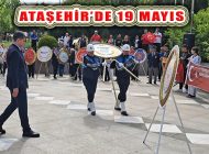 Ataşehir’de 19 Mayıs Kutlaması Kapsamında Çelenk Sunma Töreni Gerçekleşti
