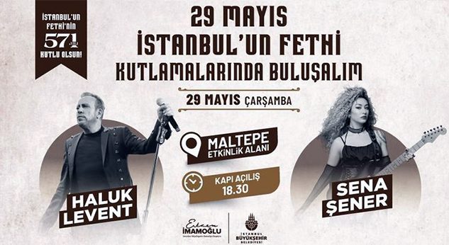 İstanbul, 571. Fetih Yıldönümünü Maltepe Sahilinde Kutluyor