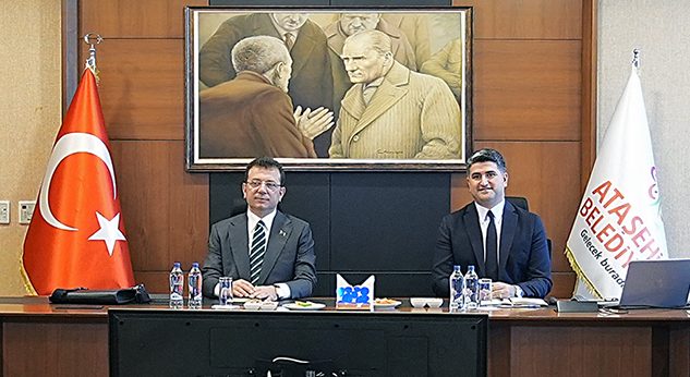İBB Başkanı Ekrem İmamoğlu, Ataşehir Belediyesi’ni Ziyaret Etti