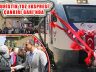 Turistik Tuz Ekspresi Ankara çıkışlı 250 yolcusuyla Çankırı Garı’nda