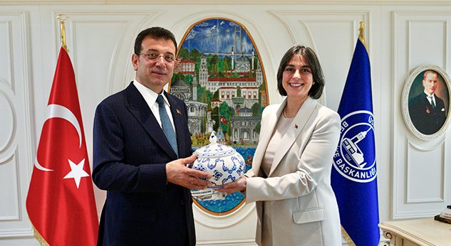 İBB Başkanı İmamoğlu’ndan Üsküdar Belediye Başkanı Dedetaş’a Tebrik Ziyareti