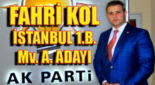 Fahri Kol, Ak Parti’den İstanbul Mv. Aday Adayı