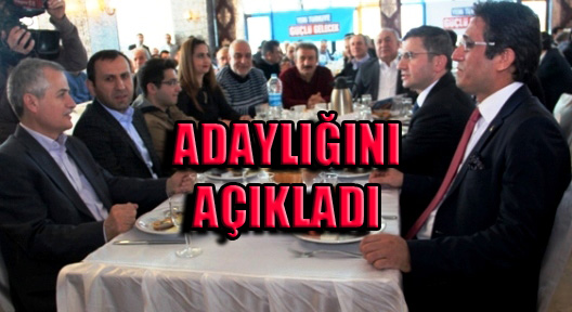 Osman Arıkan Ak Parti’den Adaylığını Açıkladı 