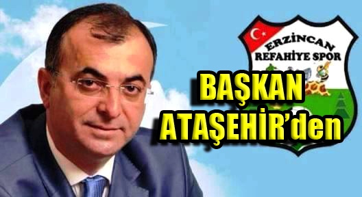 Erzincan Refahiyespor’a Ataşehirli Başkan ‘Gürsel Sarımaden’
