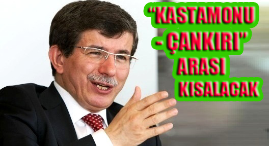 Başbakan Davutoğlu ‘Ilgaz Tüneli Tamamlanacak’