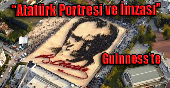 Anıtkabir’deki “Atatürk Portresi ve İmzası” Guinness’e Girdi