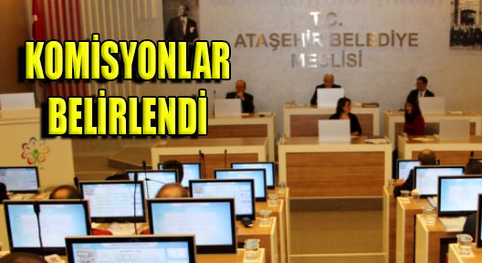Ataşehir Belediye Meclisi Komisyonları Belirlendi