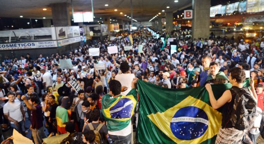 Brezilya’da eylemlere bir milyondan fazla kişi katıldı