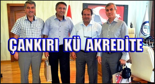 Çankırı Karatekin Üniversitesi AB’de Akredite