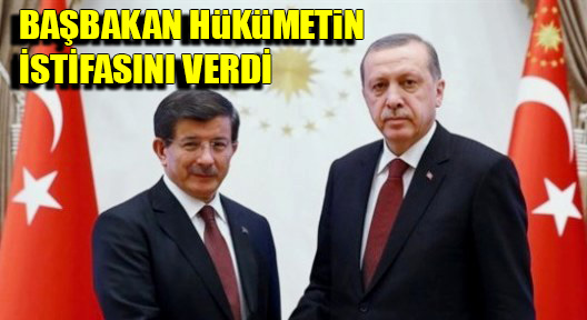 Ahmet Davutoğlu İstifa Etti!