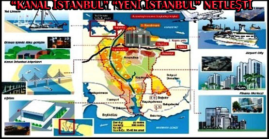 “Kanal İstanbul” ve “Yeni İstanbul” Netleşti