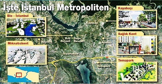 İstanbul’da Yeni Şehir ‘İstanbul Metropoliten’